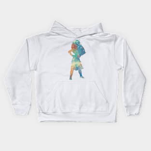 Character Inspired Silhouette Kids Hoodie